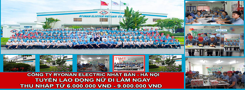 CÔNG TY RYONAN TUYỂN DỤNG